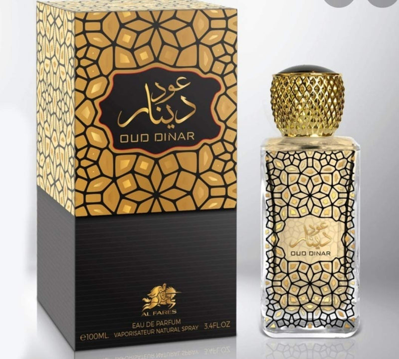 Oud Dinar unisex perfume (women and men), Al Fares Emper, Eau de parfum, vaporisateur natural spray (100 ml/ 3.4 Fl. Oz) Al Fares