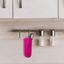 ZAXOP Silicone Heat Resistant Holder Mat Pouch for Flat Iron,Curling Iron,Hot Hair Tools(Hotpink) ZAXOP