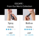 Pure Instinct ESCAPE The Original Pheromone Infused Essential Oil Perfume Cologne - Men's Collection - TSA Ready (Roll On Bottle 0.34 Fl. Oz./10.2mL) Infinity Warehouse