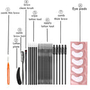 Libeauty Lash Lift And Tint Tools, Lash Lifting supplies, Brow Lamination Tools, DIY Eyelash Lifting Accessories At Home, Full Lash and Brow Brush Kit (Lash And Brow Accessories For Lift and Tint) Libeauty