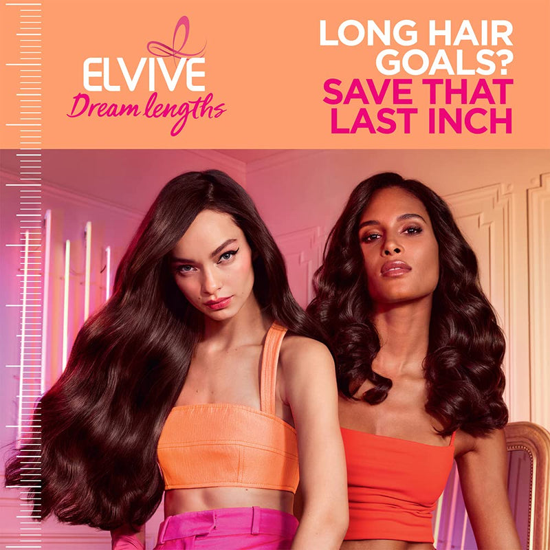 L'Oreal Paris Elvive Dream Lengths Heat Slayer Pre-Iron Spray Leave-In, 4.4 Ounce L'Oreal Paris