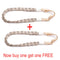 [2 PIECES] Twist Braided Hair Headbands 3 Strands Synthetic Hair Classic Chunky Wide Braids Elastic Stretch Plaited Braid Hairpiece Women Beauty Accessory 30g / Silver Grey S-noilite