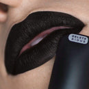 DELETERIOUS, by Kuckian - Matte Black Goth Lipstick, Brush & Diamonds - Halloween - ULTRA LONG LASTING - Vegan & Cruelty Free KUCKIAN COSMETICS