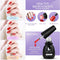 MILD EAST Gel Nail Polish Kit, 6 Colors Nude Pink Gel Nail Polish UV Gel Glitter Nail Polish with Acrylic Powder, Glossy/Matte Nail Polish Gift Set for Women MILD EAST