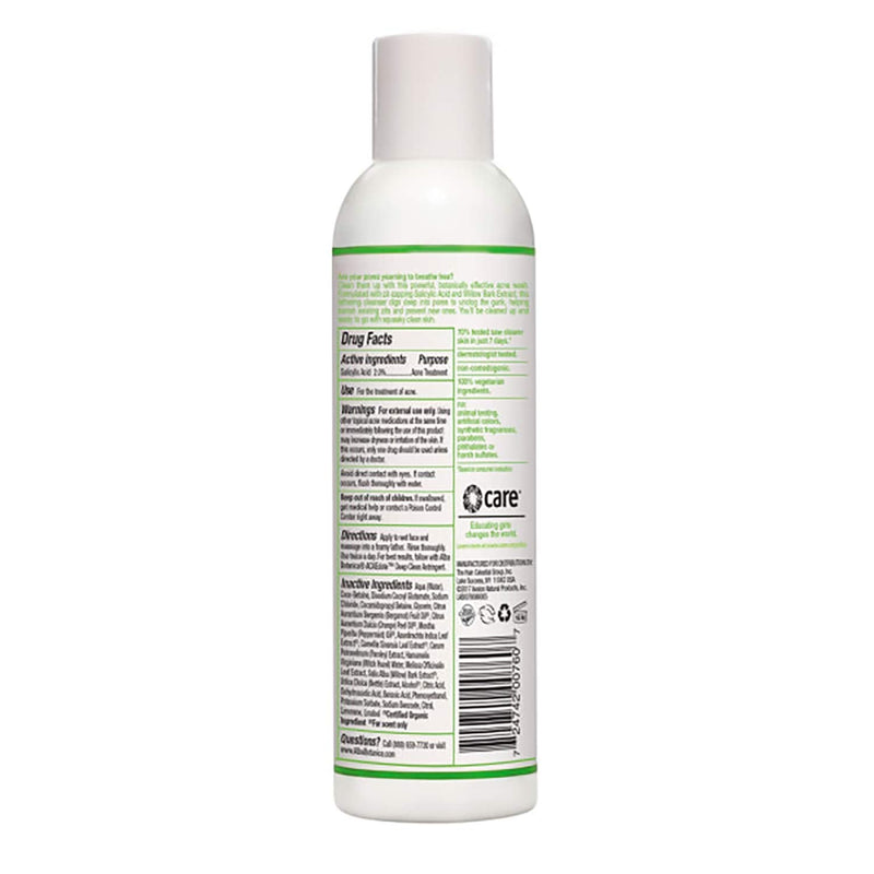 Alba Botanica Acnedote Maximum Strength Deep Pore Wash, 6 Oz Alba Botanica