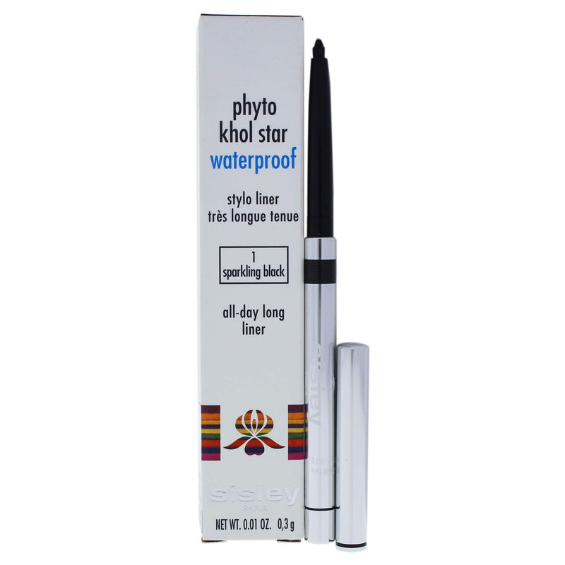Sisley Phyto Khol Star Waterproof - 01 Sparkling Black By Sisley for Women - 0.01 Oz Eyeliner, 0.10 Oz sisley paris