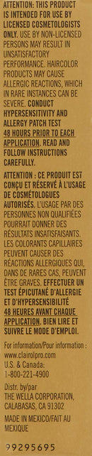 Clairol Professional Permanent Liquicolor for Dark Hair Color, 5gn Light Gold Neutral Brown, 2 oz. Clairol Professional