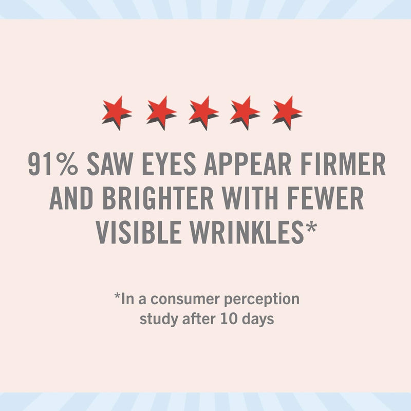 First Aid Beauty FAB Skin Lab Retinol Eye Cream with Triple Hyaluronic Acid – .5 Oz. First Aid Beauty