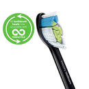 Philips Sonicare Optimal Whitening Black BrushSync Heads (Compatible with All Philips Sonicare Handles), 8 Pack PHILIPS