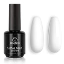 Beetles Gel Nail Polish, 1 Pcs 15ml White Color Soak Off Gel Polish Nail Art Manicure Salon DIY Gel Nail Design Decoration at Home beetles Gel Polish