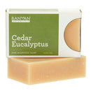 Banyan Botanicals Organic Cedar Eucalyptus Soap - With Essential Oils of Cedar, Eucalyptus & Patchouli - 4 oz - Energizing & Invigorating for All Constitutions Banyan Botanicals