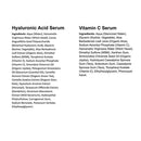 Anti Aging Serums - Vitamin C Serum and Hyaluronic Acid Serum 2-Pack Set (1 of each Anti Wrinkle Serum) Flawless. Younger. Perfect. Store