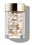 RoC Retinol Correxion Anti-Aging Wrinkle Night Serum, Daily Line Smoothing Skin Care Treatment, Stocking Stuffer, 30 Individual Capsules, Unscented, 0.35 Fl Oz RoC