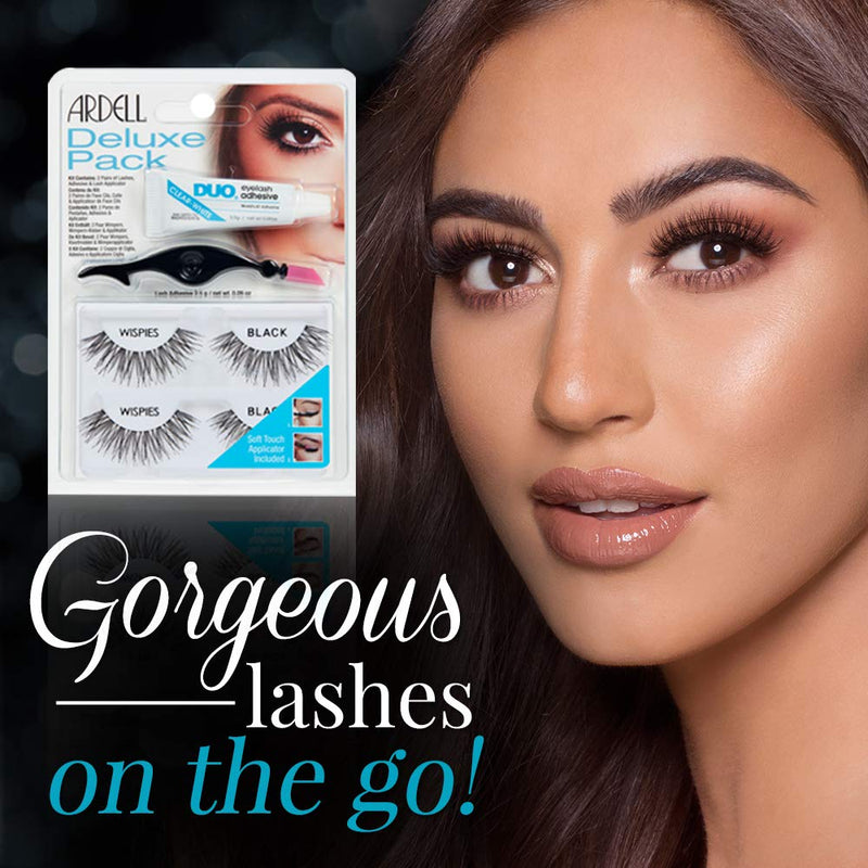 Ardell Deluxe Pack Wispies with Applicator,