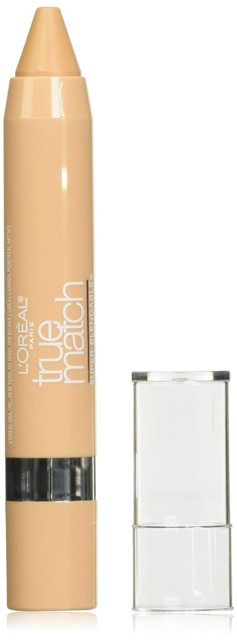 L'Oreal Paris True Match Super Blendable Crayon Concealer, Light/Medium Warm, 0.1 oz. L'Oréal Paris
