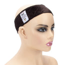 GEX Wig Grip Band Adjustable Wig Comfort Band with Adjustable Hook and Loop Fastener Non Slip Breathable Thin Head Hair Band to Keep Wig Secured and Prevent Headaches (Brown) gexworldwide