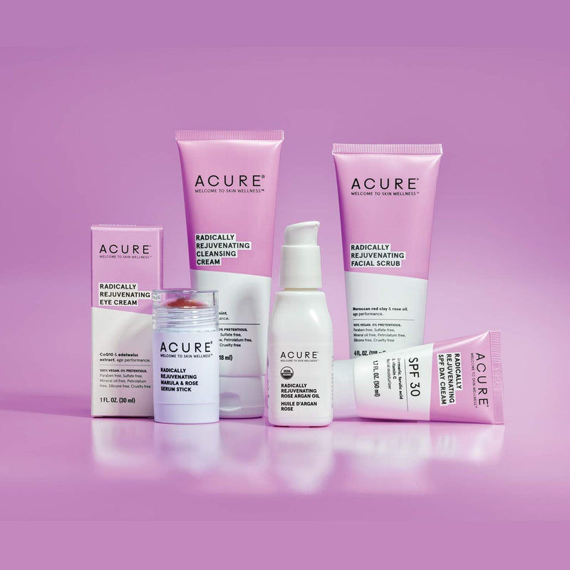 Acure Radically Rejuvenating Under Eye Hydrogel Mask, Provides Anti-Aging Support, & Silk Tree, Purple, Cucumber, 0.236 Fl Oz (Pack of 1) Acure