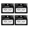 Ardell Faux Mink Lashes 817 Black, 4 Pack Ardell