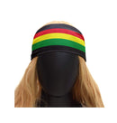 SAE99 Rasta Headband, Sweatband, Head Wrap, Knot Twist Headband, Soft Stretchy Headband, Headband Fits All SAE99