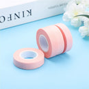 6 Rolls Eyelash Tape, Adhesive Fabric Eyelash Extension Tape, Breathable Micropore Fabric Tape for Eyelash Extension Supplies,9 m/10 yard Each Roll (Pink) JASSINS