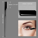 Eyelash Curlers Eyelashes Eyelash Comb Separator, lash Eyelash Brush Makeup Mascara Applicator with Metal Teeth—Must-Have Makeup Tool. (2 psc) Adonop