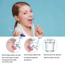 New Version Tongue Scraper Cleaner for Adults & Kids, Medical Grade Metal Tongue Brushes Set for Fresh Breath Dental Eliminate Bad Breath in Seconds (Black) Sestball