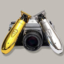 Trimmer for Men by SUPREME TRIMMER Professional Barber Hair Clipper Mustache Beard Groomer Cordless Travel Trimmer LED & Stand - ST5200 Gold T-Shaper Li Supreme Trimmer