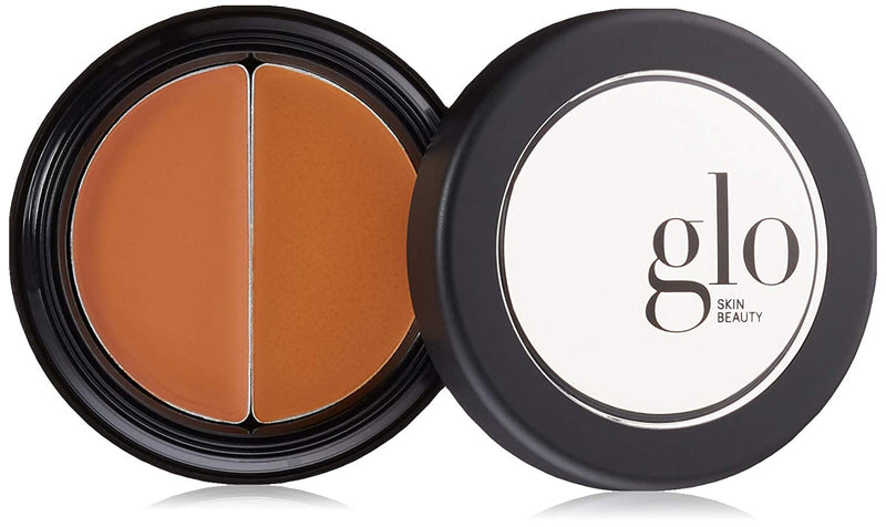 Glo Skin Beauty Under Eye Concealer Makeup with Duo Shades for Custom Blending - Corrects & Conceals Dark Circles & Redness - Buildable Longwearing Coverage (Natural) Infinity Warehouse