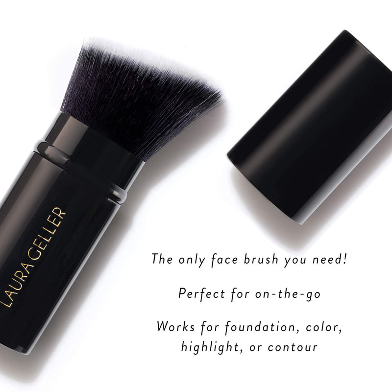 LAURA GELLER NEW YORK 59mm Baked Balance-n-Brighten Foundation with Kabuki Brush Makeup Set, Medium LAURA GELLER NEW YORK Store
