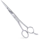 Equinox Professional Shears with Finger Rest and Finger Inserts - Ice Tempered Barber Hair Cutting Scissors - 6.5 Inches - Stainless Steel Rust Resistant Hair Scissors Equinox International