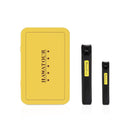 Nail Clippers Set, Ultra Sharp Fingernail and Toenail Clipper Cutters with Visibly Tin Case by HAWATOUR - Black HAWATOUR