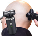 Tiklean Electric Razor for Men, Head Shaver for Bald Men, Wet & Dry Rotary Shavers, Cordless, Waterproof, USB Charging, Rechargeable TIKLEAN