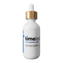 Timeless Skin Care Hyaluronic Acid 100% Pure Serum - 2 oz - Powerful Formula to Rehydrate Skin & Boost Moisture Levels + Relieves Appearance of Skin Tightness - Recommended for All Skin Types Timeless Skin Care
