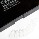 "NEW 2019" Apres Gel-X Tips Set (Natural Stiletto Short) Apres
