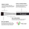 Eyebrow Brush - Duo Eye Brow Spoolie - Angled Eyeshadow Eyeliner - Precision Flat Definer - Small Shader - Premium Quality 3 Piece Set - Cruelty Free Synthetic Bristles - Apply Gel Powder Wax Pomade Lamora