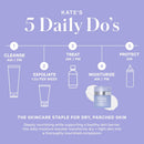 Kate Somerville Goat Milk Moisturizing Cream - Deeply Hydrating Daily Face Moisturizer for Dry, Tight, and Sensitive Skin, 1.7 Fl Oz Infinity Warehouse