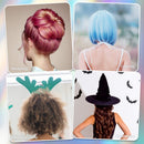 FANDAMEI Wig Cap, 4PCS Light Brown Mesh Wig Cap Net, Closed End Hair Mesh Net Wig Caps, Liner Weaving Caps for Women, Men, Kids Fandamei