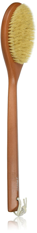 Swissco Birch Wood Bath Brush Boar Bristle 16" (Large) Swissco