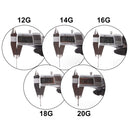Ear Nose Piercing Needles - TC Mix body piercing needles 12g.14g.16g.18g.20g Individualized Package for Piercing Needle Supplies Piercing Kit (50 MIX) YTATTOO