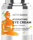 Anti Aging Eye Cream Dark Circles Wrinkles Eye Bags Fine Lines Puffiness. Best Anti Aging Eye Cream Moisturizer for Wrinkles, Crows feet, Puffy Eyes Active Bamboo