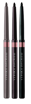 Physicians Formula Shimmer Eyeliner Pencil Set Of 3, Black, Dark Brown, Brown, Custom Eye Enhancing Eyeliner Trio, Universal Looks Collection Nude Physicians Formula