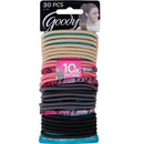 Goody WoMens Ouchless 4 mm Elastics, Pastel Python, 30 Count GOODY