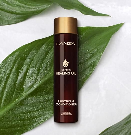 L'ANZA Keratin Healing Oil Lustrous Conditioner, Deep Conditioner for Dry Damaged Hair, Boosts Shine, Strength and Hair Health, Repair Damage and Prevent Frizz, Sulfate Free, Cruelty Free Infinity Warehouse