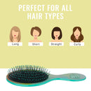 Wet Brush Disney Original Detangler Hair Brush - Beach Life - Comb for Women, Men and Kids - Wet or Dry – Removes Knots and Tangles - Natural, Straight, Thick, and Curly Hair Wet Brush