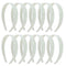 Timoo 20 Pcs Plastic Headbands, 1" Wide No Teeth Hair BandsAccessories for DIY & Craft - Perfect for Girls, Women (White) Timoo