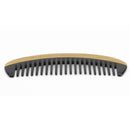 Onedor Extra Length Handmade 100% Natural Green Sandalwood With Buffalo Horn Wide Tooth Hair Combs - Anti-Static Sandalwood Scent Natural Hair Detangler Wooden Comb (Buffalo Horn Oval Wide Tooth) Onedor