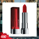 Maybelline Color Sensational Lipstick, Lip Makeup, Matte Finish, Hydrating Lipstick, Nude, Pink, Red, Plum Lip Color, Siren In Scarlet, 0.15 oz; (Packaging May Vary) Maybelline New York