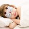 Cute Sleep Mask - Soft and Comfortable Animal Plush Blindfold Eye Cover for Kids Girls Women, Great Eyeshade for Travel, Shift Work, Meditation, Washable(White Deer) H HOMEWINS