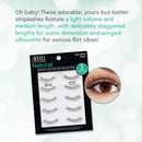Ardell False Eyelashes Natural Babies Black, 1 pack (5 pairs per pack) Ardell