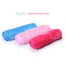 Makeup Remover Cloth Clean Towel, Reusable Facial Cleansing Towel - Chemical Free, Remove Makeup Instantly with Just Water - Money-back Satisfaction Guaranty (1 Rosy) PleasingCare